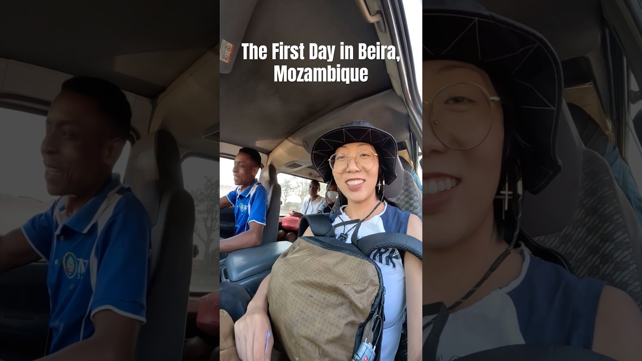 The First Day in mozambique. Let's First try the local Transportation#mozambique #beira #africa