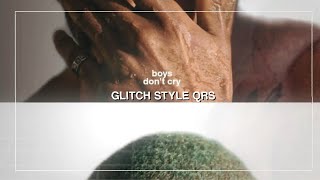 glitch style qr codes  video star