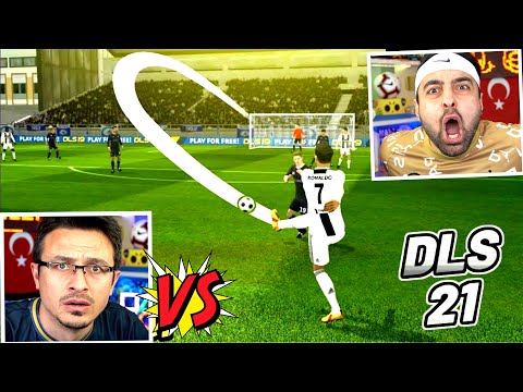 DLS 21 ! İLK UZAKTAN GOL ! MÜTHİŞ KAPIŞMA ! DREAM LEAGUE SOCCER 2021 !