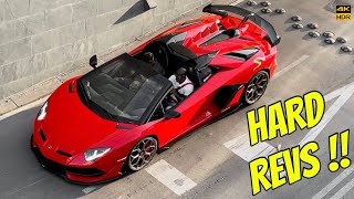Lamborghini Aventador LP770-4 SVJ Roadster STARTUP REVS