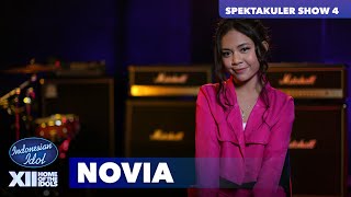 Kerinduan Novia Dengan Kedua Orang Tua Tercinta - Indonesian Idol 2023