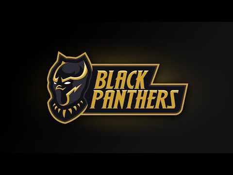 Illustrator Tutorial: Black Panther Mascot Design Process