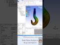 "Hook Stress Test in ANSYS Workbench 🔩 | Static Structural Simulation #shorts #caddengineer