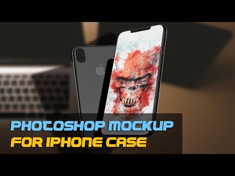 mockup_art #mockup #Photoshop Hi today we have to shorted mockup tutorial on an iPhone X Case. Like . 