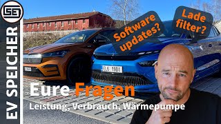 Skoda ENYAQ / ELROQ Q&A: Die Themen, die euch bewegen, von Ladefiltern, Software und Leistung