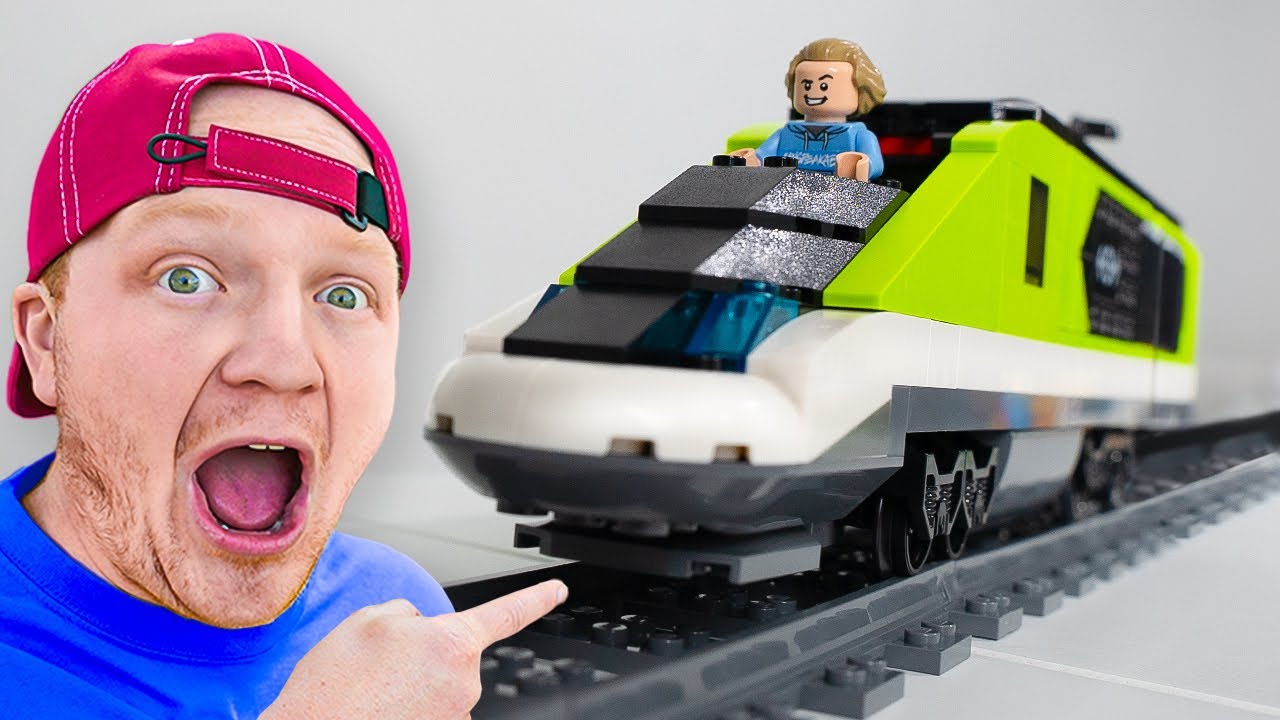 LEGO Trains vs Minifigures!