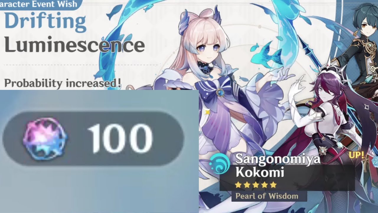 Not F2P Kokomi Pull (2.1 Kokomi Banner) | Genshin Impact - YouTube