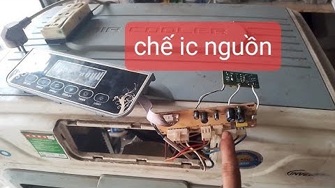 sửa nguồn quạt hơi nước, trị bệnh hư ic nguồn đơn giản