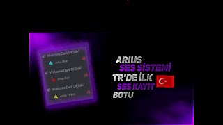 Discord Ses Welcome Botu | Arius Welcome | Kurulum @Arius