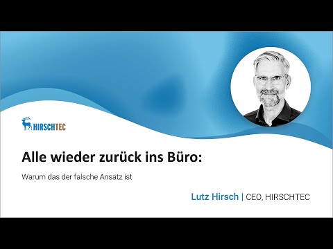 Alle wieder zurück ins Büro: Warum das der falsche Ansatz ist