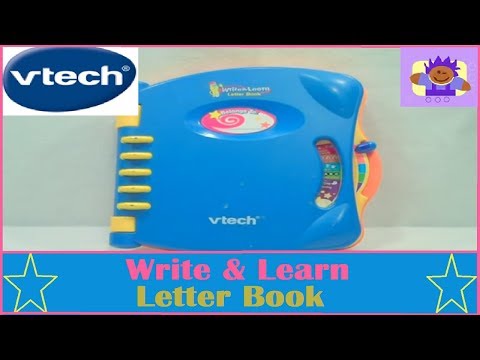vtech write and learn letter book