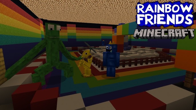 Rainbow Friends Chapter 1 Minecraft Map