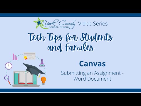 YCSD Student - Canvas Assignment: Word Documents