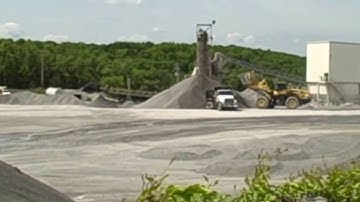 Loading truck at tertiary plant