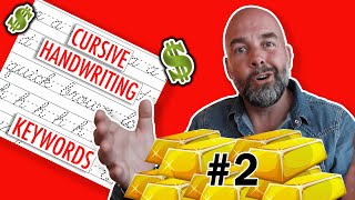 #2  Creating a Cursive Handwriting KDP Interior with FREE Font  the $15000 Golden Niche