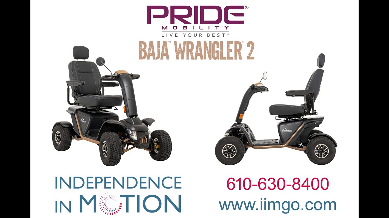 Baja™ Wrangler® 2 Outdoor Mobility Scooter - Independence In Motion