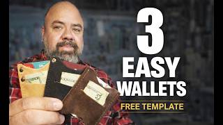 How to Make a Minimalist Leather Wallet (3 Ways + Free Template)