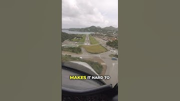 Landing at most dangerous airport in the world 😱