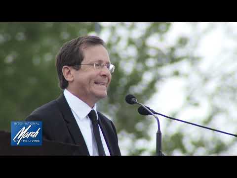 004   Speech - Isaac Herzog  Chairman, Jewish Agency for Israel - 2019  March of the Living Ceremony