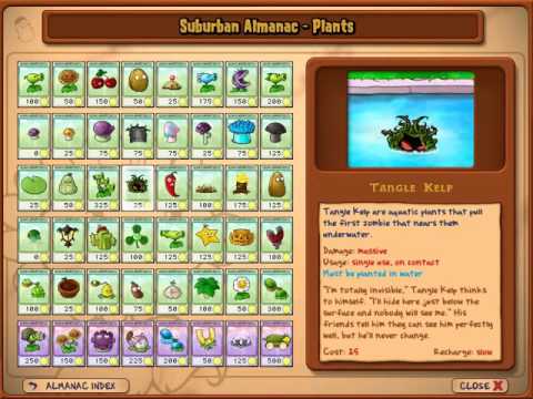 Plants vs. Zombies: 49 loại cây và công dụng của nó (Quay bằng Bandicam)