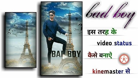 How To Make Awesome Attitude Status Editing In Kinemaster ll Attitude Status Editing ll Full HD ll