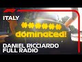 Daniel Ricciardo Cooldown Lap Radio | 2021 Italian Grand Prix