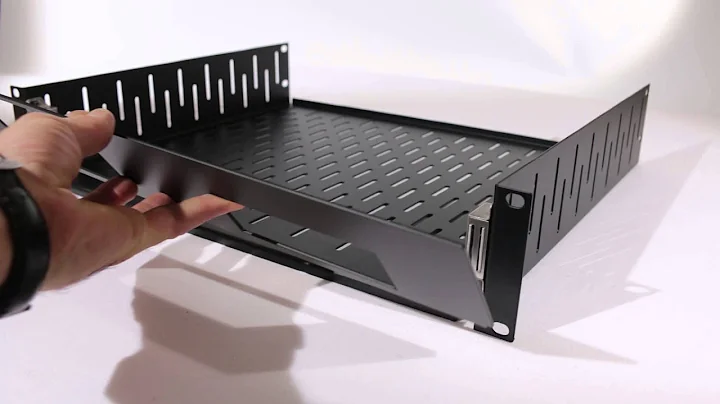 Penn Elcom Rack Shelves With Custom Faceplates