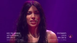 Video thumbnail of "Loreen - Statements (Melodifestivalen 2017 - Andra Chansen, 04.03.2017) [Subtitles]"