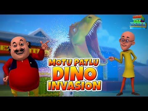 motu-patlu-dino-invasion---full-movie-|-animated-movies-|--wowkidz-movies