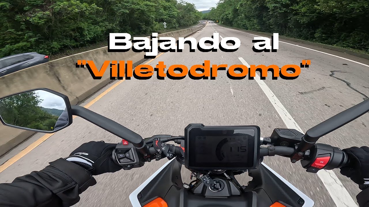 POV: Bajando De La Vega a Villeta con el club Duke's Racing Bogotá. KTM Duke 250 gen3