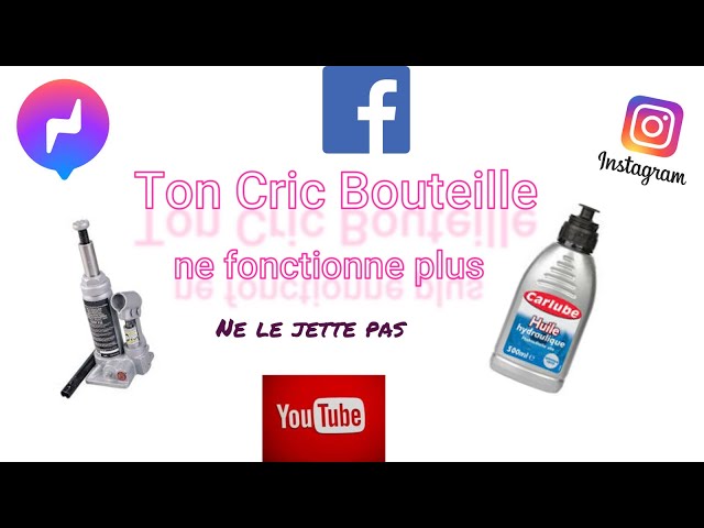 Ne jette pas ton cric bouteille répare le toi-même résolu 