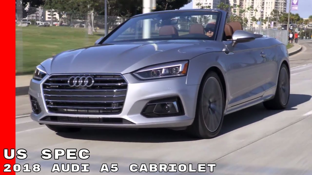 2018 Audi A5 Cabriolet Design Interior Test Drive Us Spec