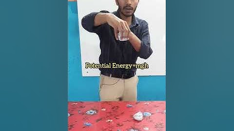 Kinetic and Potential Energy? Experiment 🤔🤔 #shorts #science #physics #experiment #class9