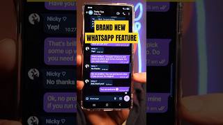 *NEW*  WhatsApp Feature - Change Chat Bubble Colour