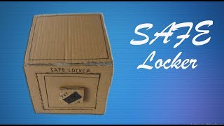 How To Make Safe Lock From Cardboard-Awesome