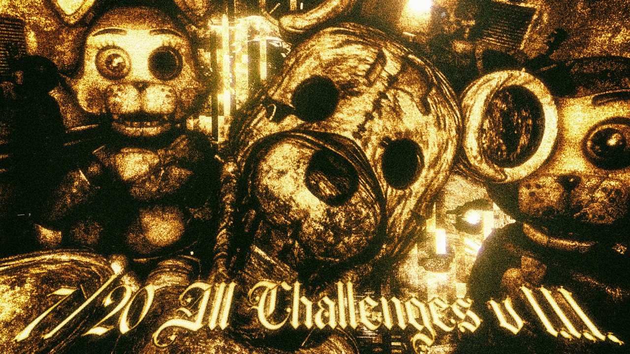 FNaC 2 Custom Night v1.1.1: 7/20 All Challenges.