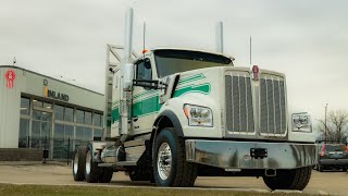 FLAT TOP 2026 KENWORTH W990 LOGGING TRUCK - THE KENWORTH GUY