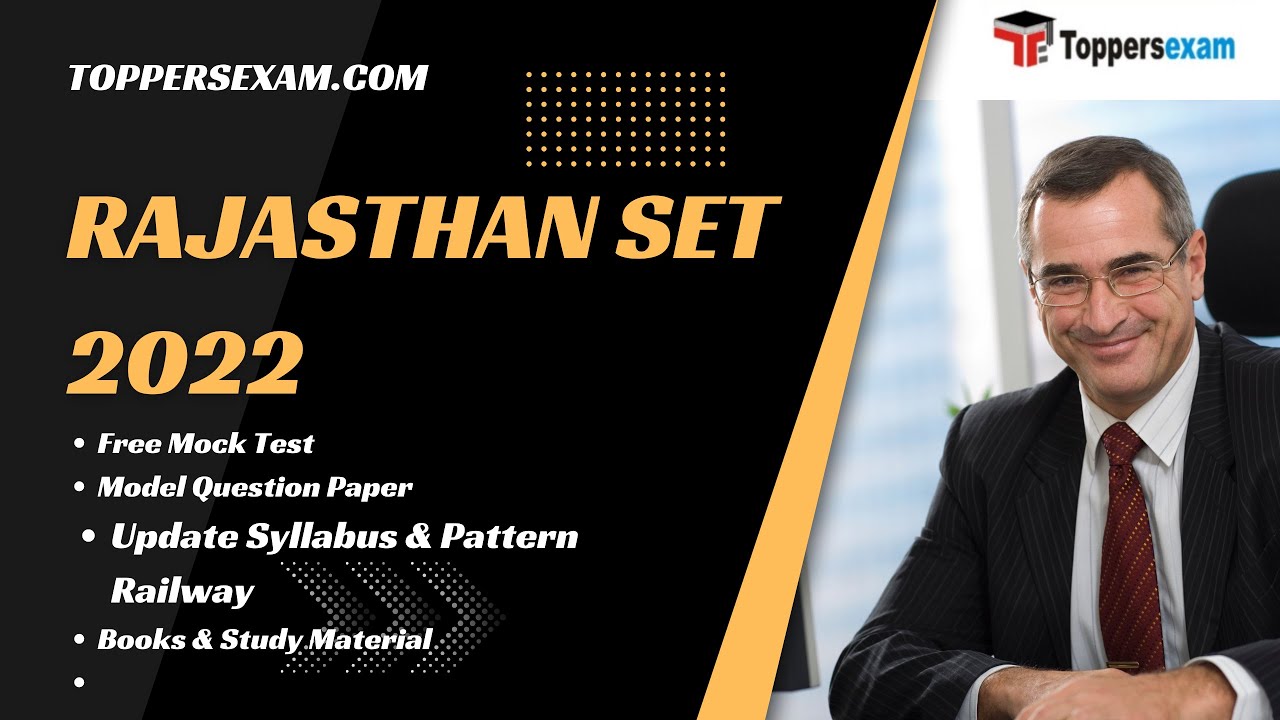 RAJASTHAN SET Exam Syllabus Rajasthan Set Free Mock Test Series Rajasthan Set Best Book