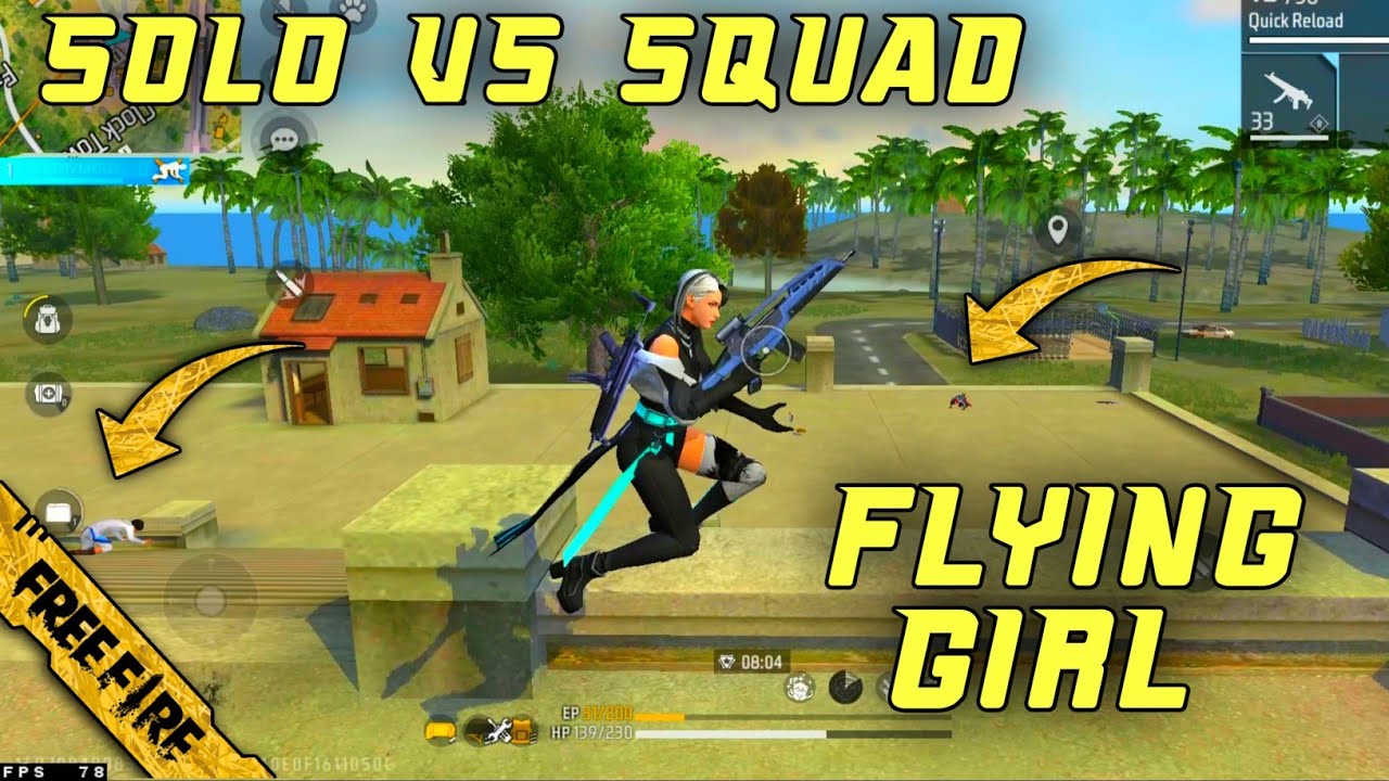 FIRST GAMEPLAY WITH FEMALE PRESET | GARENA FREEFIRE | ANONYMOUS FF ...