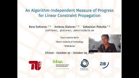CP2021 "An Algorithm-Independent Measure of Progress for Linear Constraint Propagation"