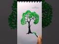 ▶Tree 🌲 Plant 🌲Drawing ✍✔✔#shots #tree #art #easy