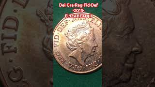 Dei•Gra•Reg•Fid•Def•2015•Elizabeth II