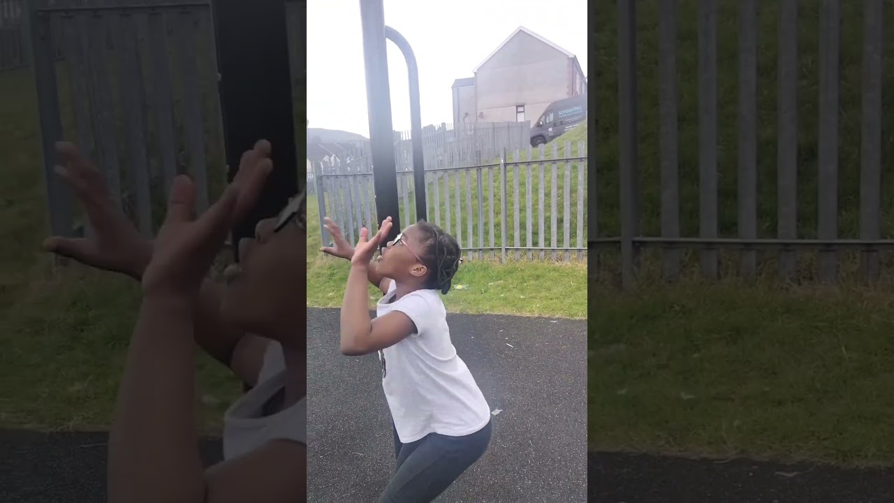 How to climb the monkey bars.