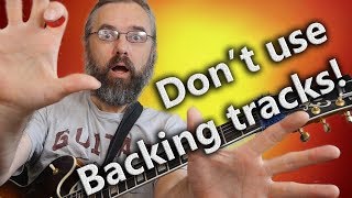 Video voorbeeld van "Practice with Backing Tracks will ruin your Rhythm and Timing!"