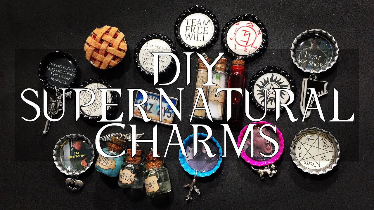 DIY Supernatural Charms Bottle more! YouTube