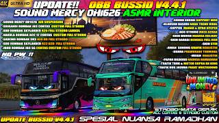 UPDATE BUSSID V4.4.1 !! OBB BUSSID V4.4.1 TERBARU SOUND MERCY OH1626 ASMR INTERIOR GRAFIK ETS2 HD 4K screenshot 4