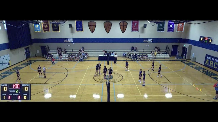 The Ambrose School vs. New Plymouth Jr. High A & B Freshman Womens' Volleyball