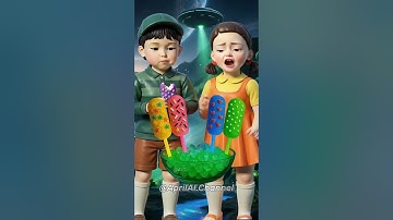Squid Game AI Korean Ice Cream ASMR #squidgame #squidgame2 #ai #asmr