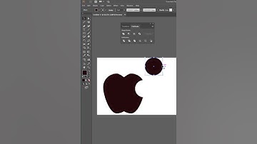 Adobe Illustrator Tutorial | How to draw the Apple Logo #shorts #tutorial