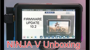 Atomos Ninja V | Unboxing | Accessories needed | Setup | Firmware update to 10.2 tutorial